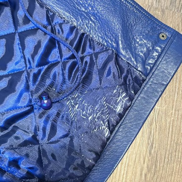 Georgetown leather design ladies soft leather jacket coat size small Y2K retro - Picture 9 of 16